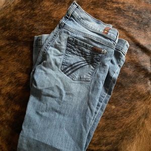 7 for all mankind dojo trouser jeans